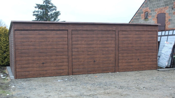 Plechová garáž na predaj 9x6 m