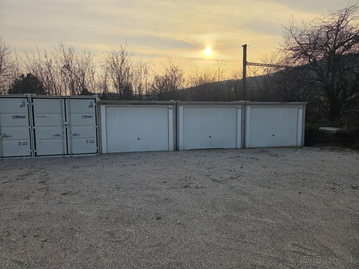 Nová garáž (15 m²) na prenájom v Bratislave