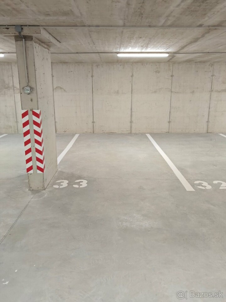 Prenájom parkovacieho miesta v podzemnej garáži v Dunajskej Strede