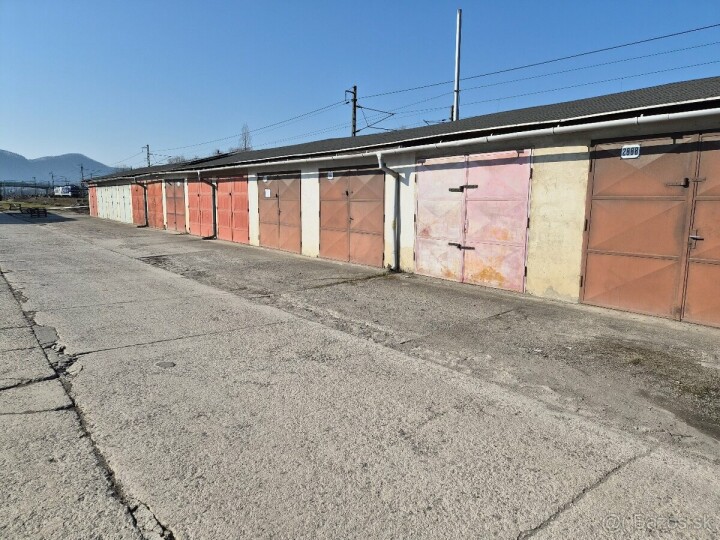 Garáž na predaj alebo prenájom v Kysuckom Novom Meste