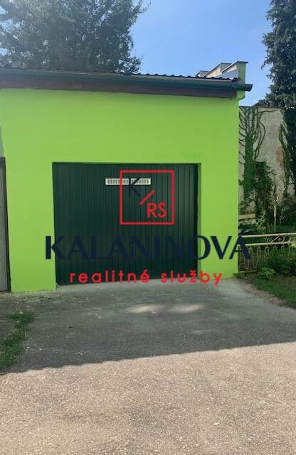 Predaj garáže s pozemkom a elektrinou na Bulharskej ulici, Košice