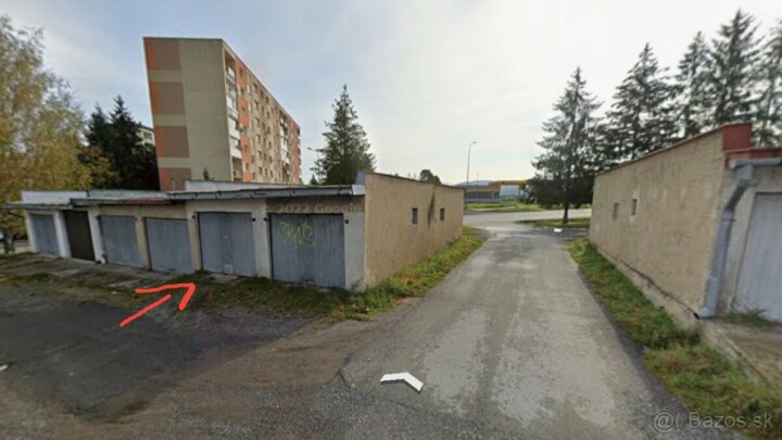 Prenájom garáže v Bardejove na Tačevskej ulici