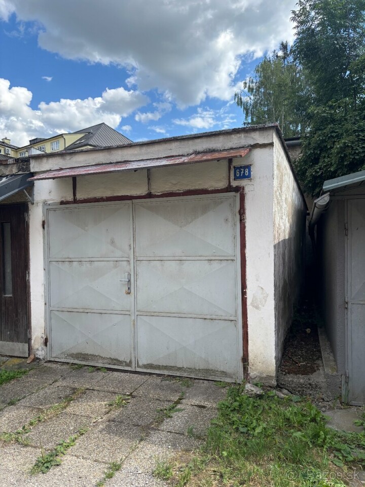 Predaj betónovej garáže v centre Žiliny