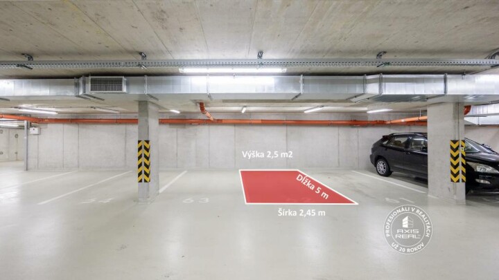 Prenájom garážového státia v novostavbe na Bosákovej ulici, BA V. Petržalka