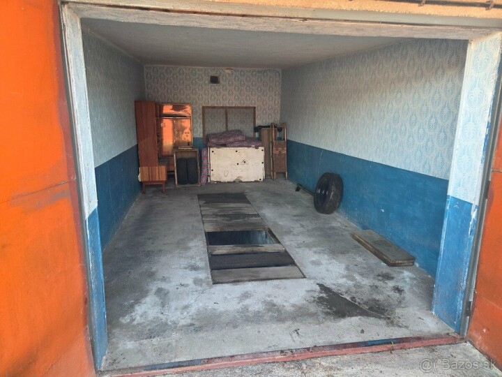 Na predaj garáž v Partizánskom s montážnou jamou