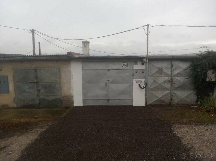 Prenájom garáže s prístupom na 220V a 380V elektrinu