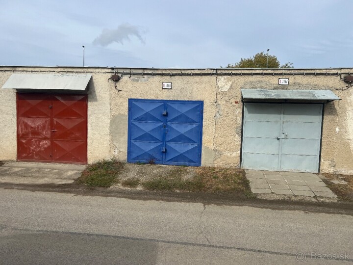 Murovaná garáž na prenájom na ulici Sadová