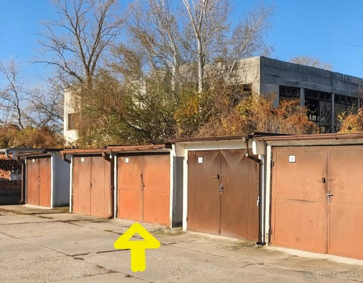 Senica, Hviezdoslavova ulica: Na predaj samostatná garáž