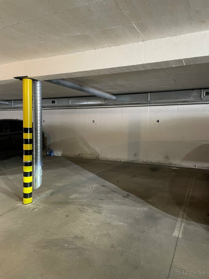 Na predaj podzemné parkovacie miesto v Slnečných terasách
