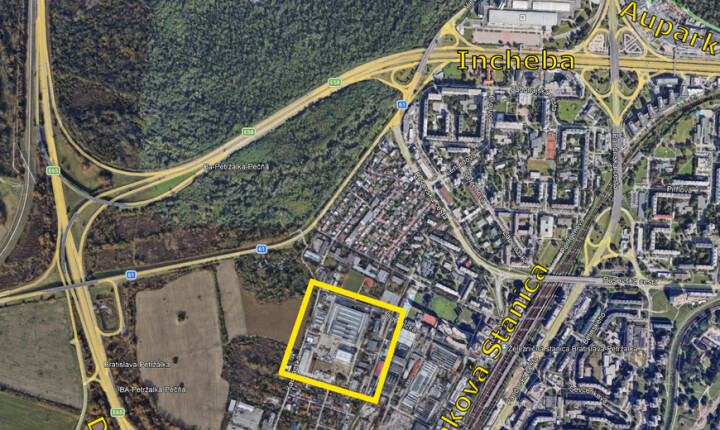 Prenájom parkovacích miest v strážnom areáli na Gogoľovej ulici, Petržalka