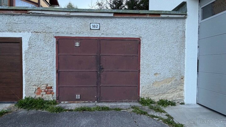 Prenájom veľkej murované garáže v Dolnom Smokovci