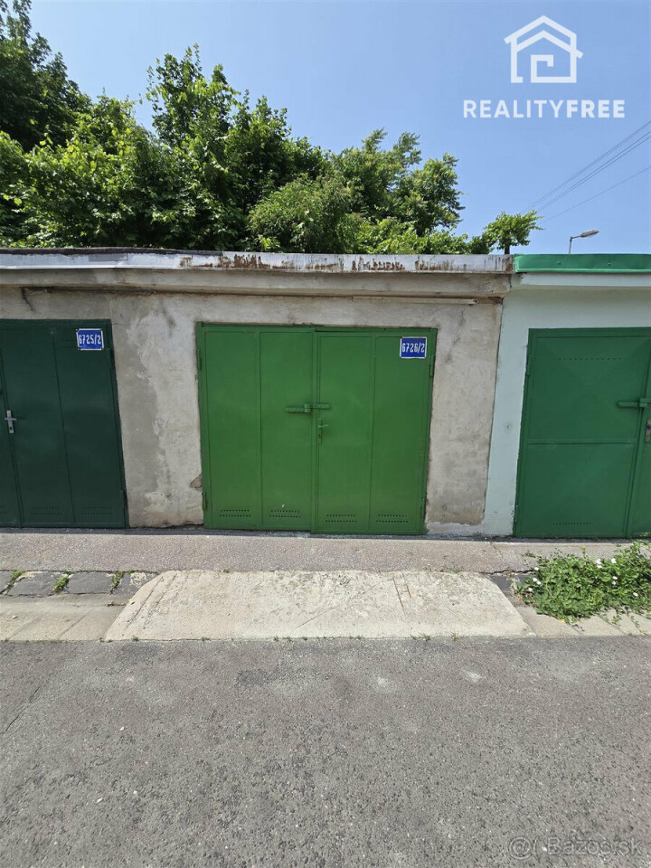 Na predaj: Betónová garáž 20 m² na Gusevovej ulici, BA-Ružinov