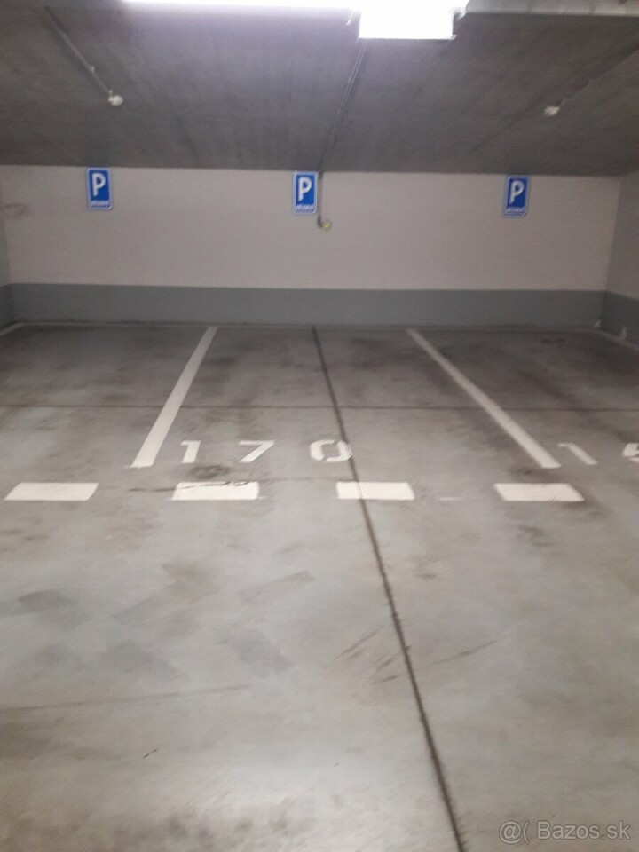 Prenájom garážového miesta na Novom Mýtne v Bratislave
