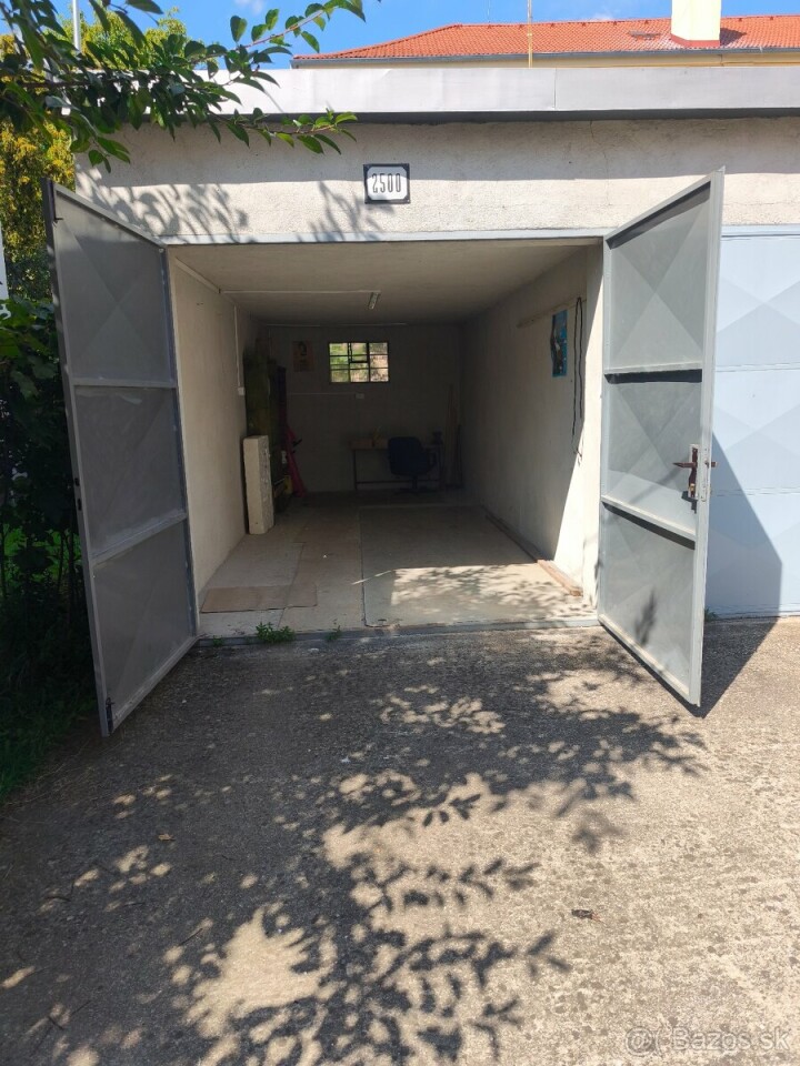 Predaj garáže v Rimavskej Sobote na Kuzmányho ulici