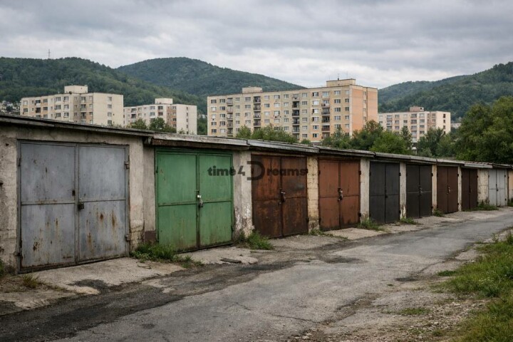 Prenájom plechovej garáže v radovej zástavbe na ulici THK