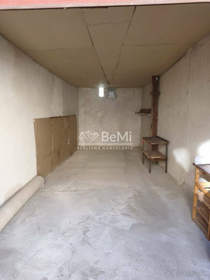 Predaj garáže v centre Prešova na Levočskej ulici