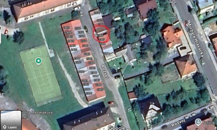 Garáž na sídlisku Rozvoj