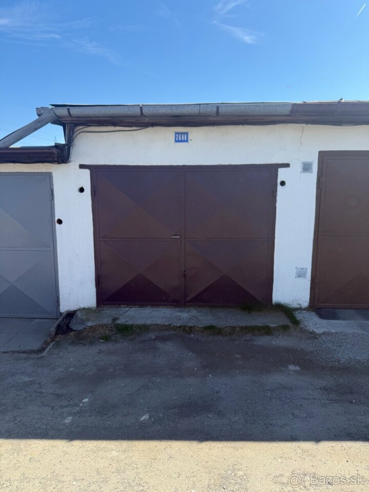 Predaj garáže v Spišskej Novej Vsi, sídl. Západ