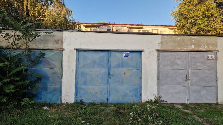 Na predaj murovaná garáž v Mierovej kolónii, Bratislava III.