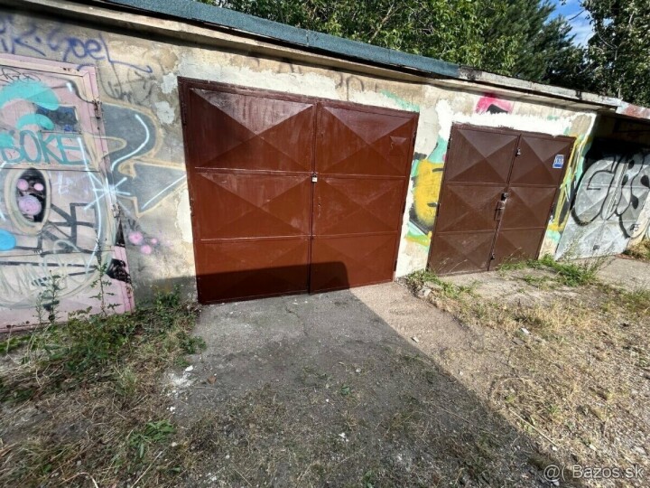 Garáž na predaj na Vyhnianskej ceste s montážnou jamou