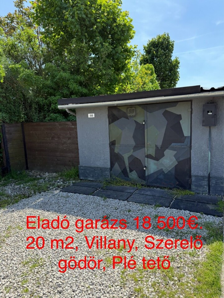 Na predaj garáž s montážnou jamou v Komárne