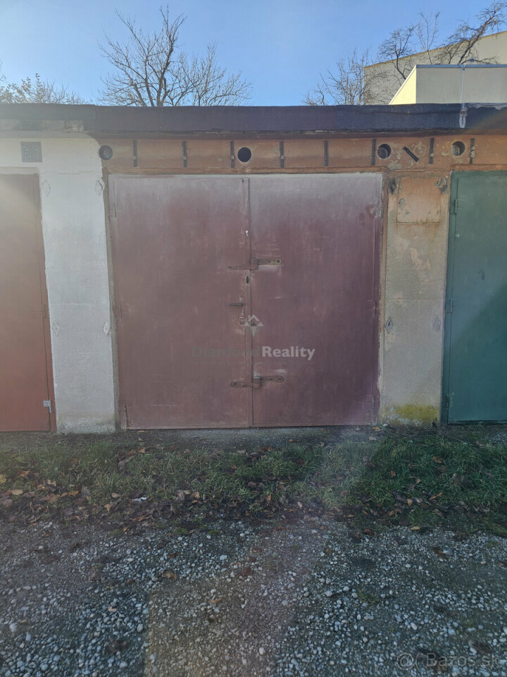 Na predaj uzamykateľná garáž v Košiciach - Za Kalváriou