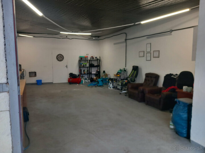 Prenájom garáže s dielňou na Štúrovej ulici