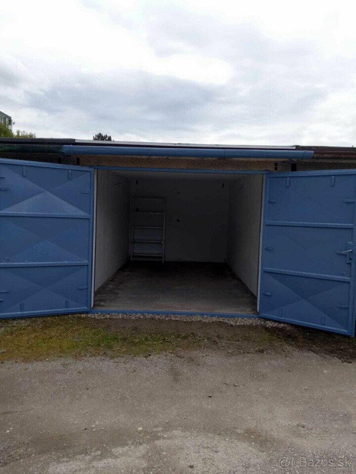 Predaj garáže v Púchove na Gorazdovej ulici