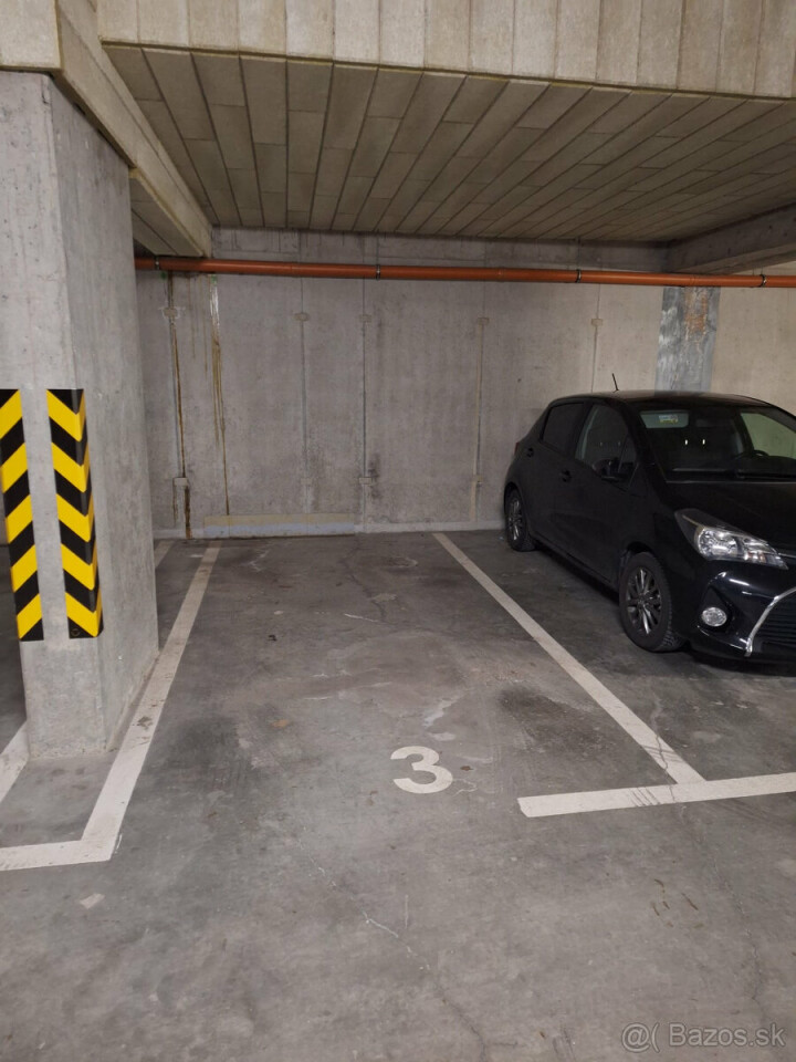Prenájom parkovacieho miesta v podzemnej garáži na Mikovíniho