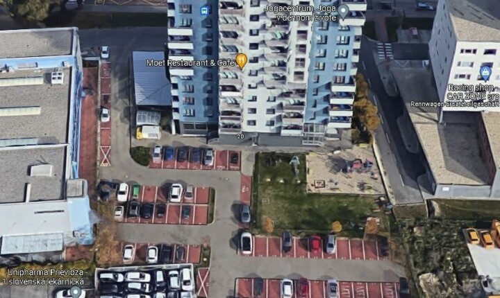 Predaj vonkajšieho parkovacieho miesta na Budatínskej ulici v Bratislave