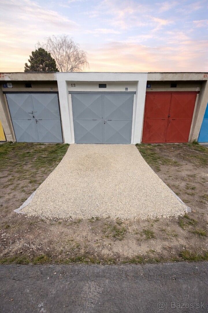 Murovaná garáž na predaj v Trenčíne po rekonštrukcii
