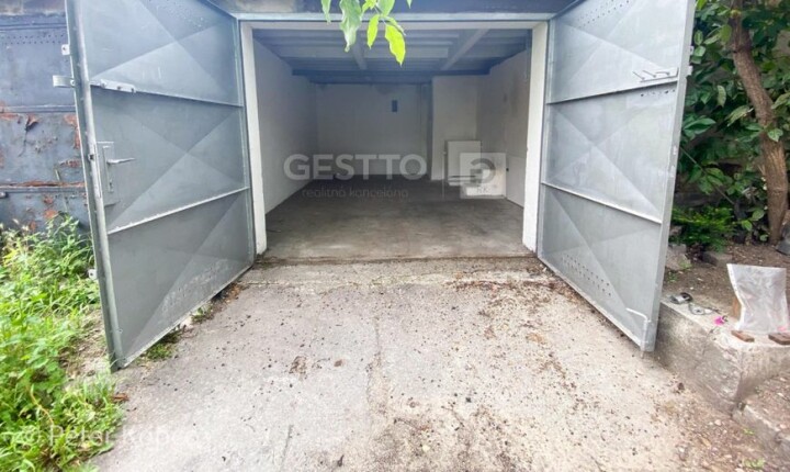 Murovaná garáž na prenájom v Bratislave, Koceľova ulica, 21 m2