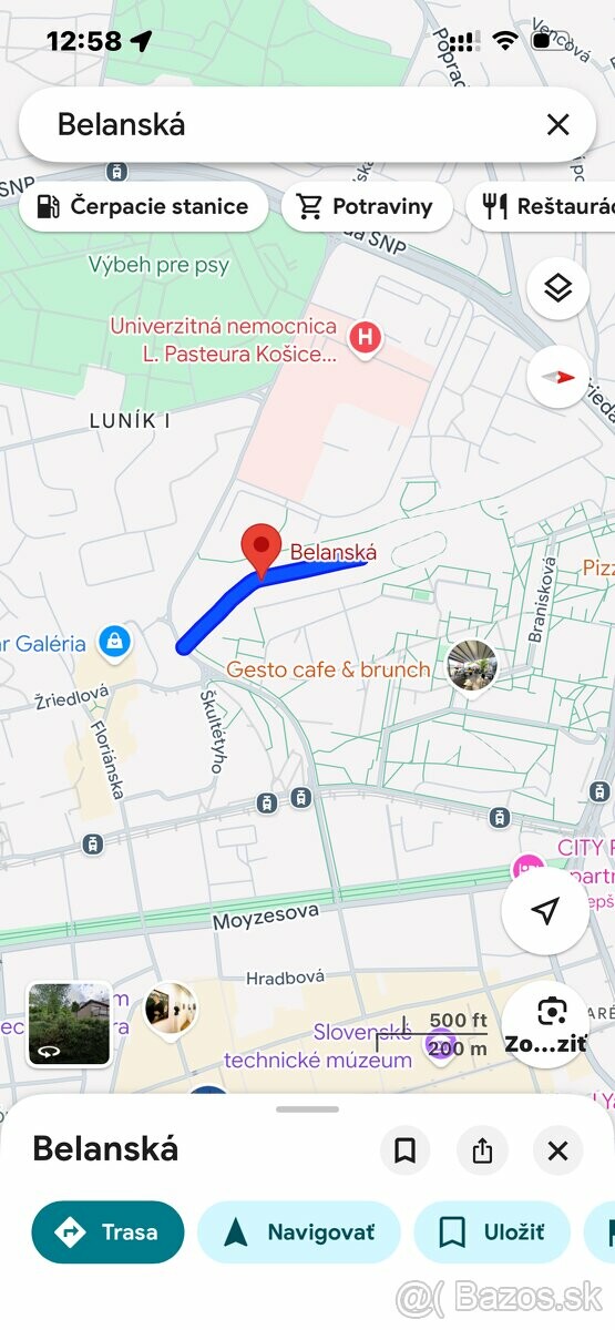 Prenájom časti garáže na parkovanie motorky