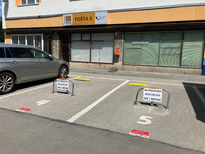 Posledné voľné parkovacie miesto na predaj v Trenčíne
