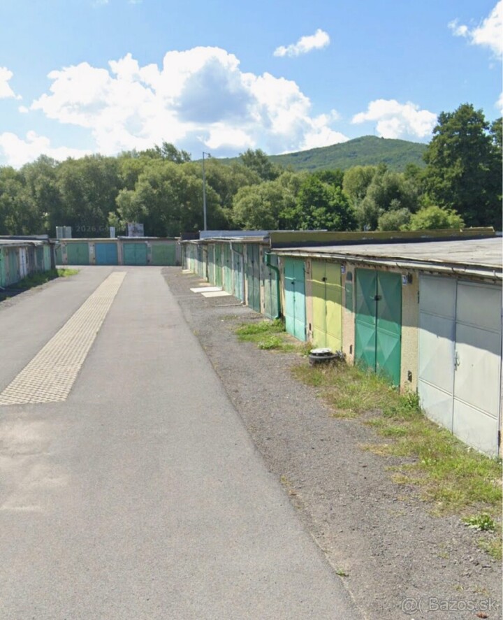 Na predaj murovaná garáž v Detve na Zahradej ulici