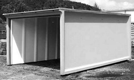 Na predaj prefabrikovaná betónová garáž s rozmermi 5,4m x 3,2m