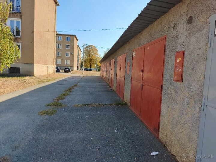 Prenájom garáže v Moldave nad Bodvou