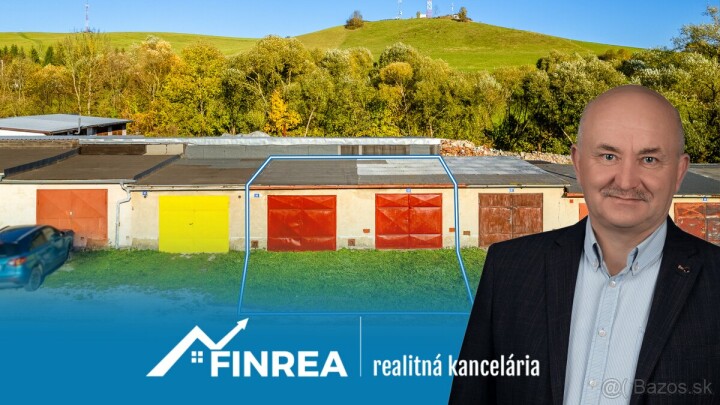 Dvojgaráž na predaj v obci Istebné s montážnou jamou