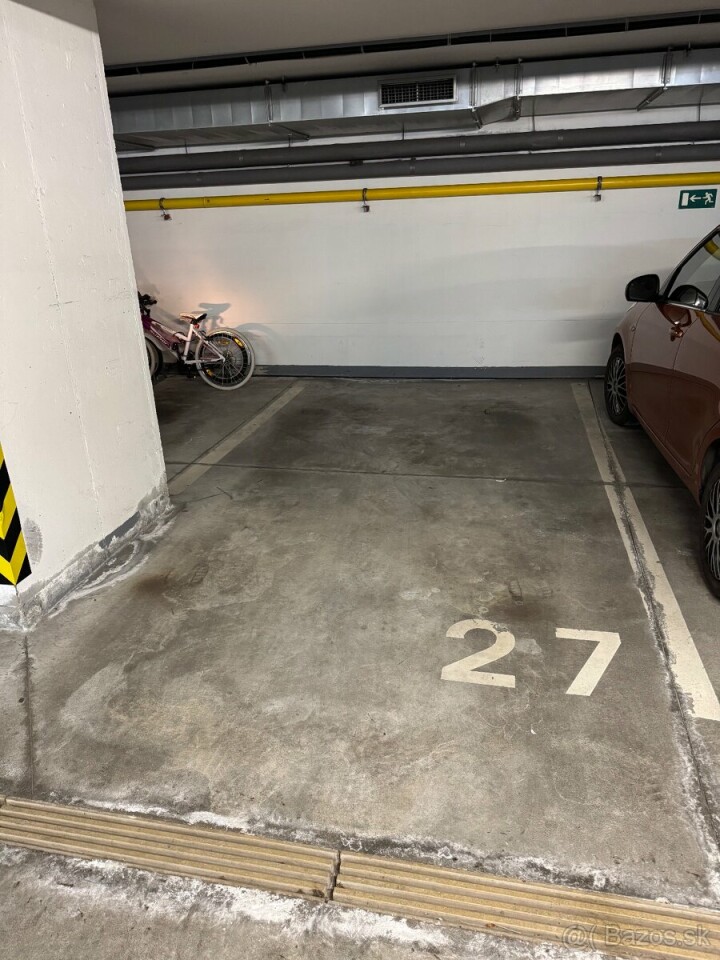 Prenájom parkovacieho miesta v podzemnej garáži v Bratislave