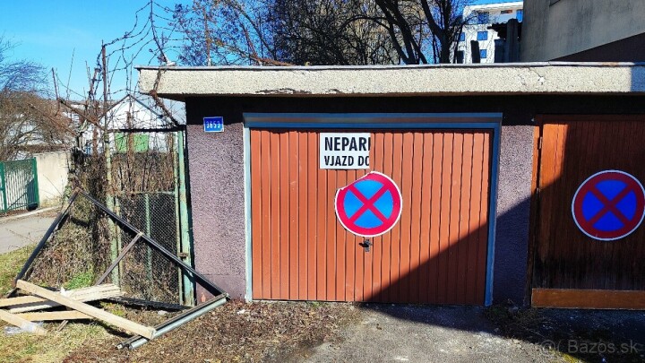 Prenájom garáže v centre Zvolena