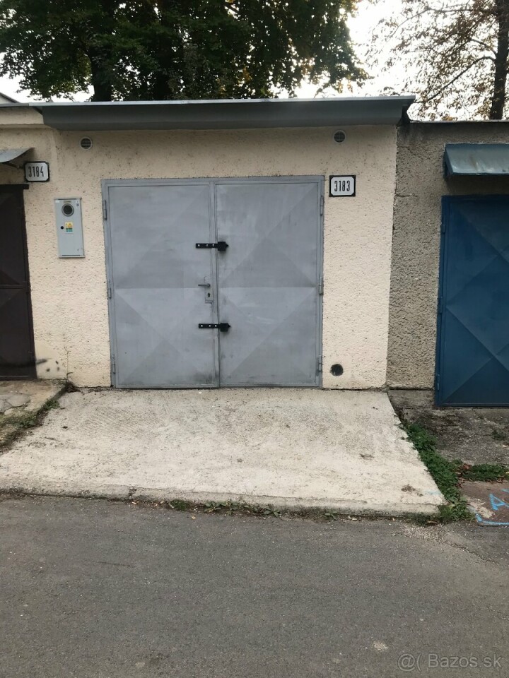 Dlhodobý prenájom garáže v Bánovciach nad Bebravou