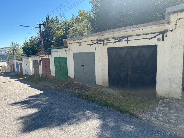 Predaj garáže s montážnou jamou v Brezne
