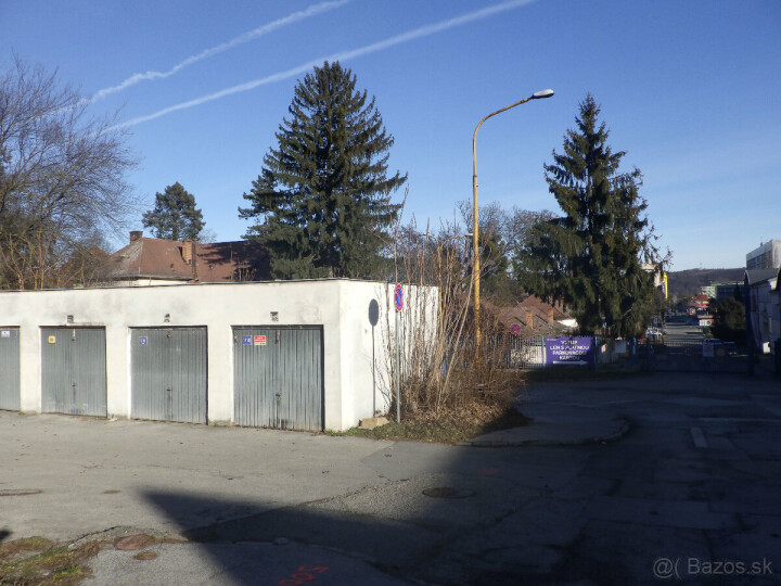 Prenájom garáže na Kalinčiakovej ulici pri nemocnici