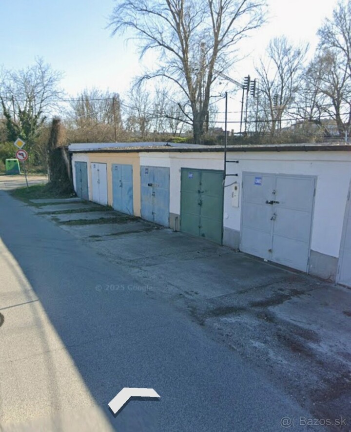Garáž na prenájom na Cablkovej ulici v Bratislave