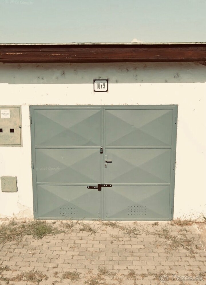 Na predaj garáž v Bošanoch na ulici Janka Kráľa