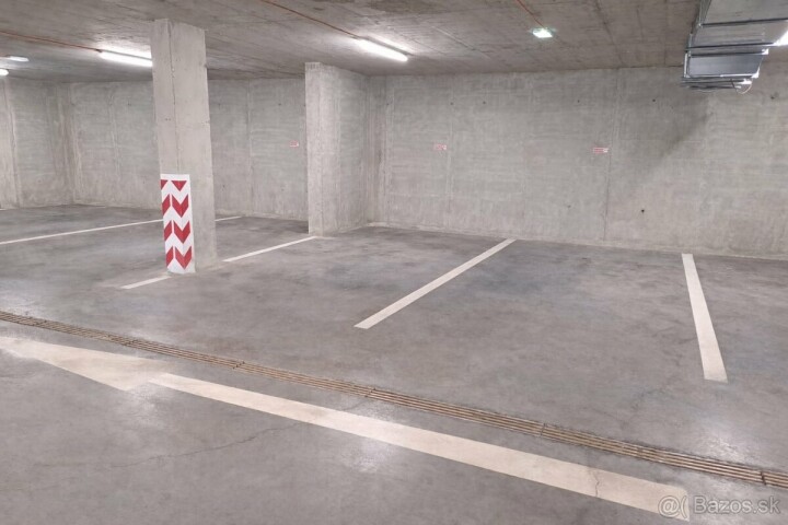 Na predaj garážové státie v podzemnej garáži na Hurbanovej ulici