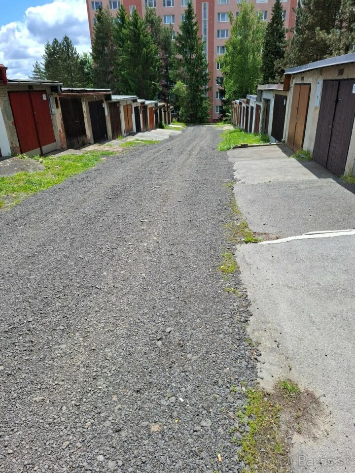 Predaj garáže vo Zvolene na ul. Prachatická
