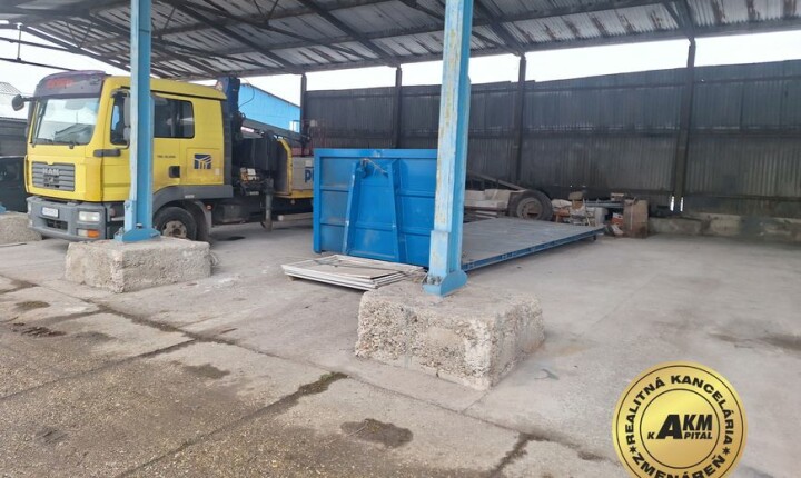 Prenájom plechových prístreškov na Lieskovskej ceste, Zvolen