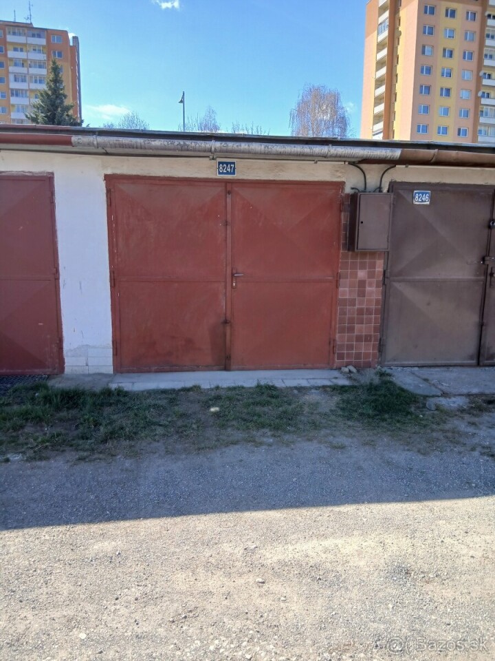 Prenájom garáže s elektrinou na ul. L. Svobodu