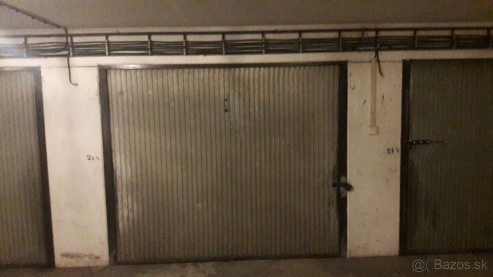 Prenájom garáže s elektrinou na Matejkovej ulici, Dlhé Diely